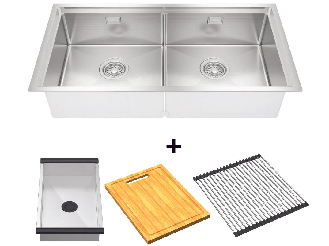 Combo chậu bếp Hafele 567.94.023 & phụ kiện (567.94.057)