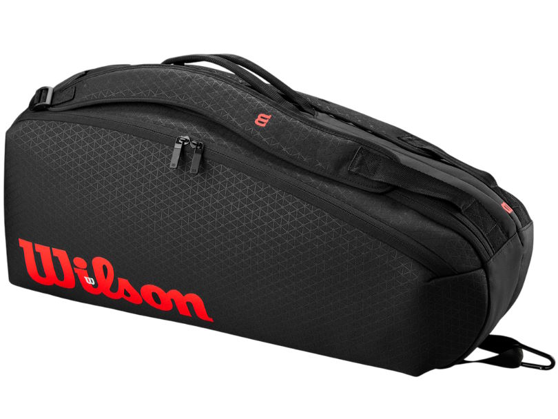Túi đựng vợt Tennis Wilson Clash V3 Super Tour 6PK Black WR8038101001