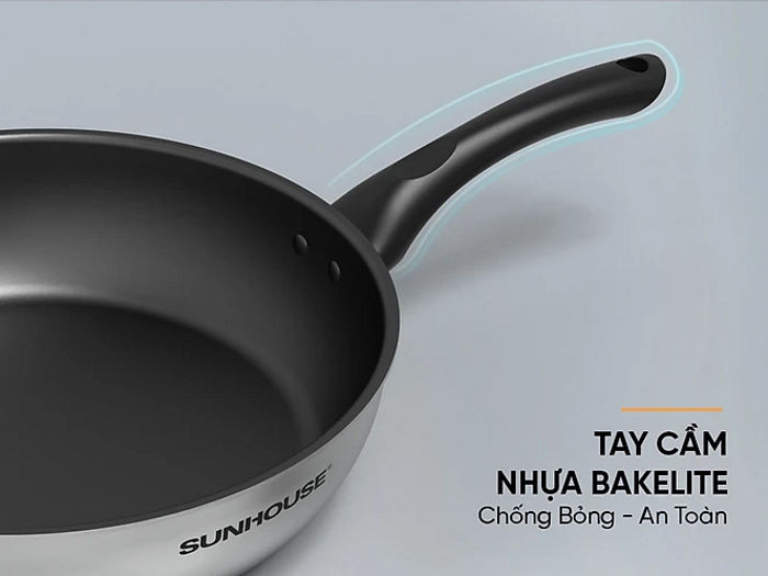 Tay cầm làm từ inox 201 Sunhouse Desire DE24M