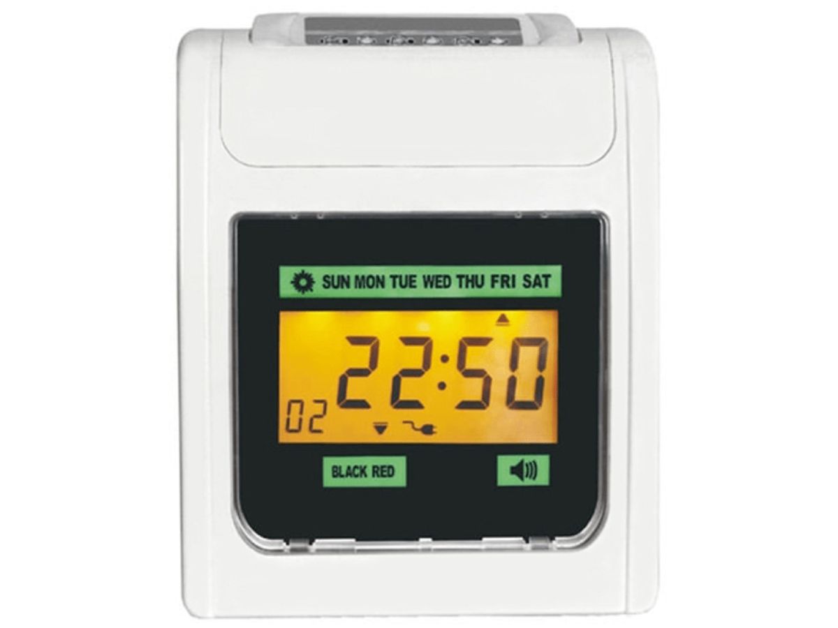 Máy chấm công thẻ giấy Robotron RT90D