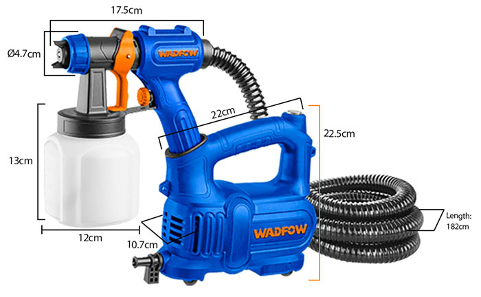 Súng phun sơn Wadfow WEG2A50 Súng phun sơn Wadfow WEG2A50