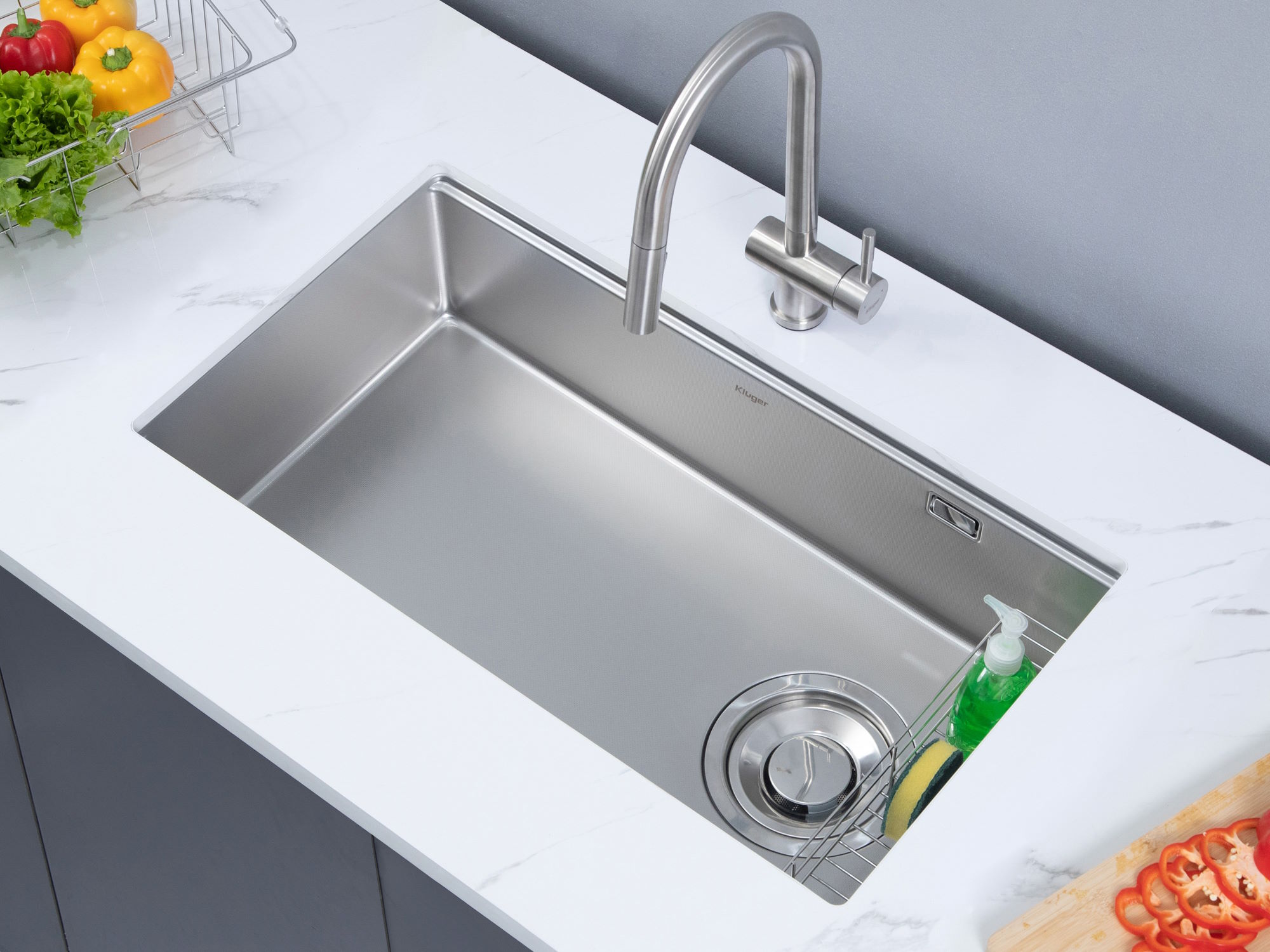 Chậu rửa bát Kluger KY8045SL Plus