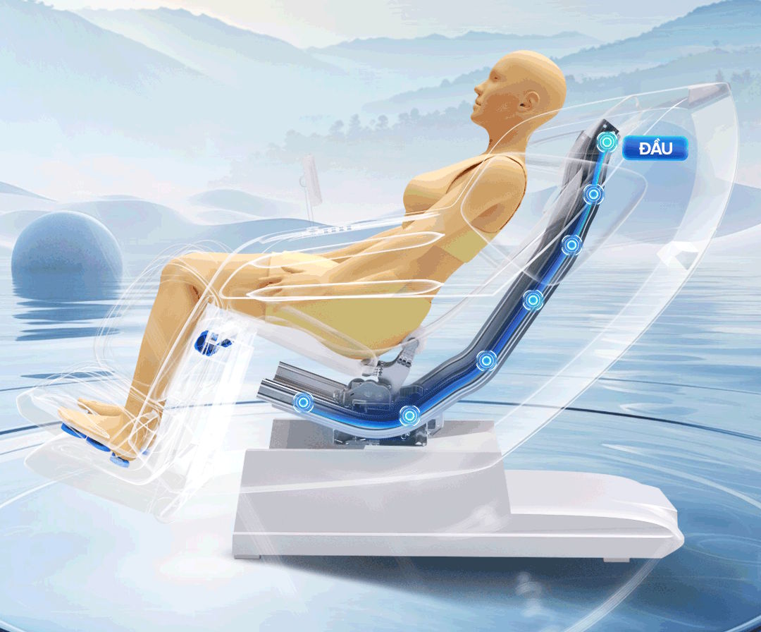 Ghế massage toàn thân AI  