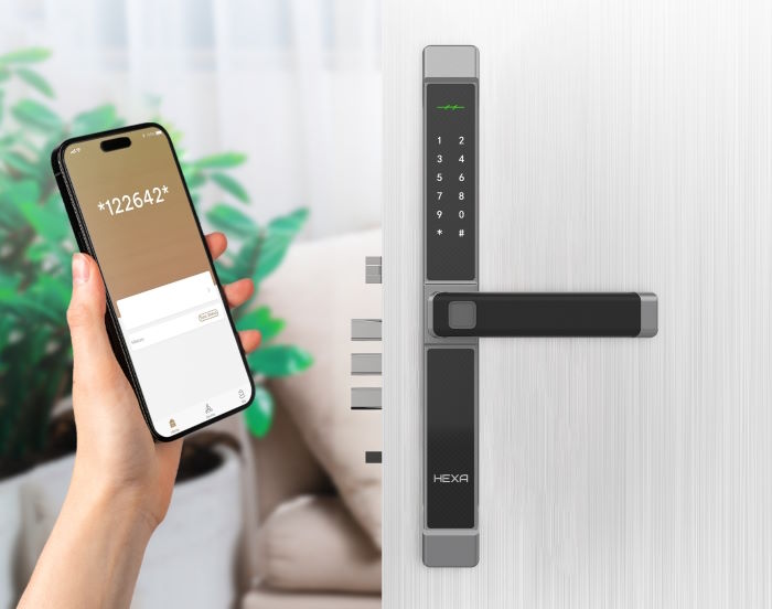 Khóa cửa thông minh Hexa A100