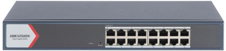 Switch mạng Gigabit 16 cổng Hikvision DS-3E1516-EI