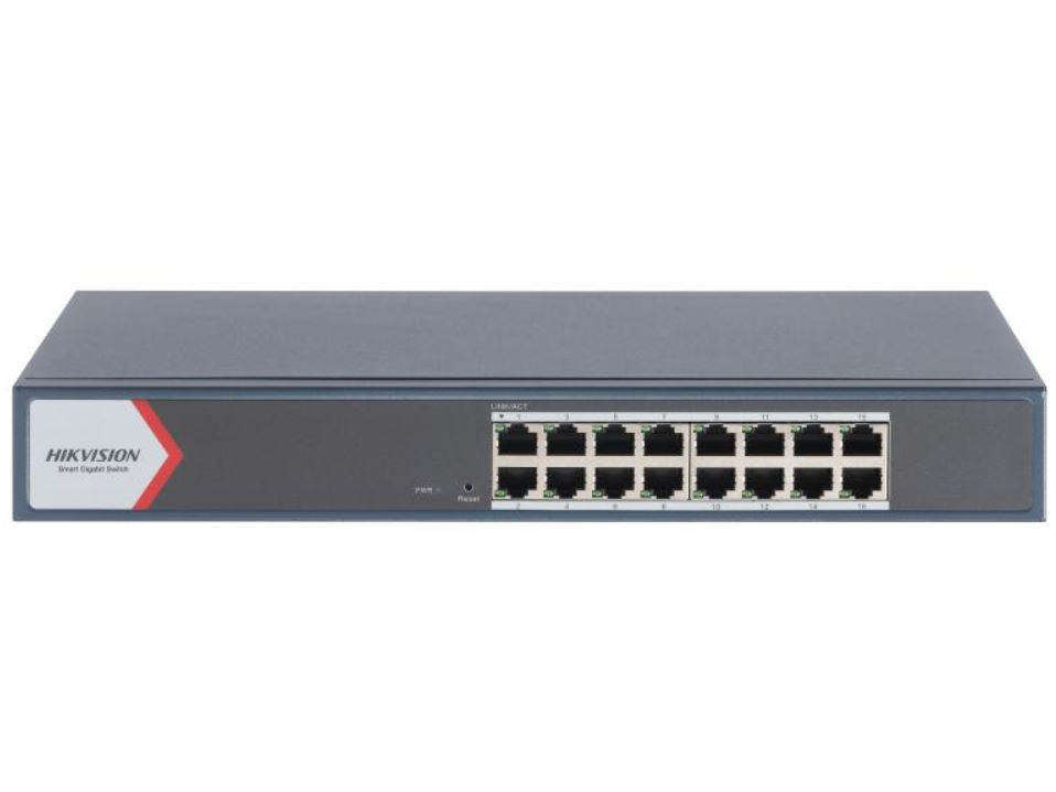 Switch mạng Gigabit 16 cổng Hikvision DS-3E1516-EI