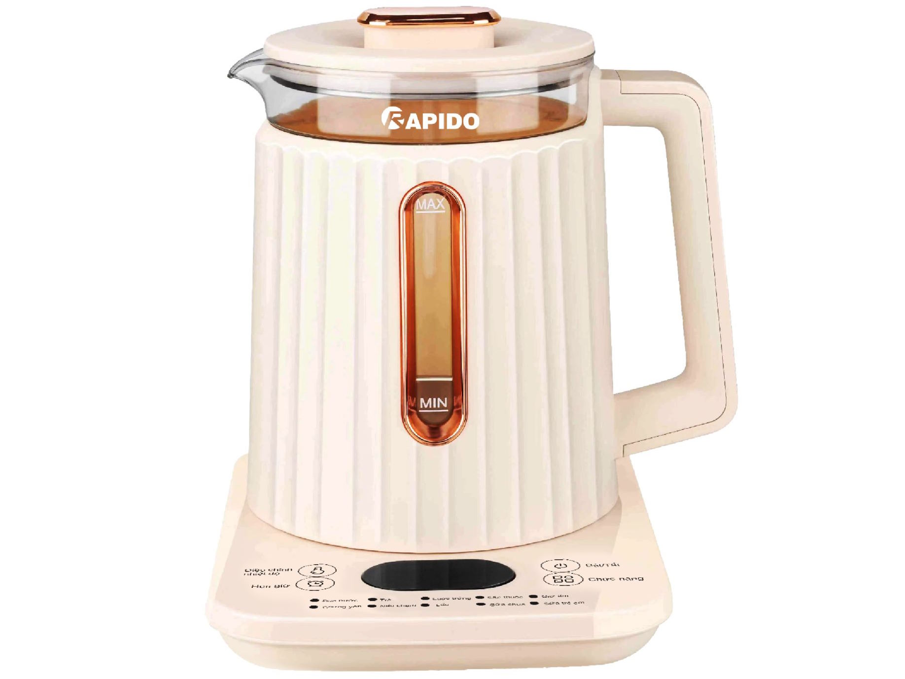 Ấm điện đa năng Rapido RMK0818-P