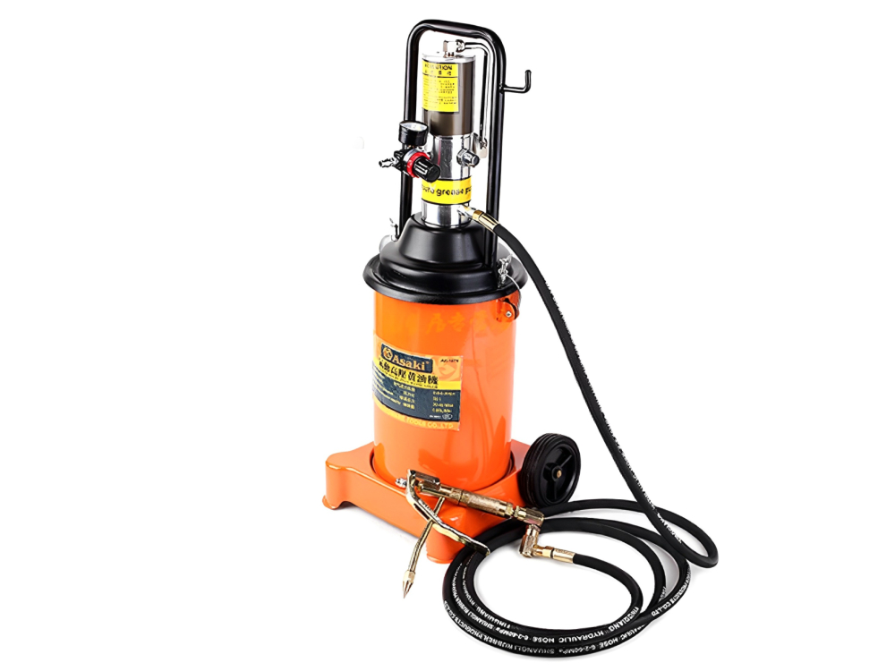 Bình bơm mỡ bò bằng khí nén 12 lít Asaki AK-1076