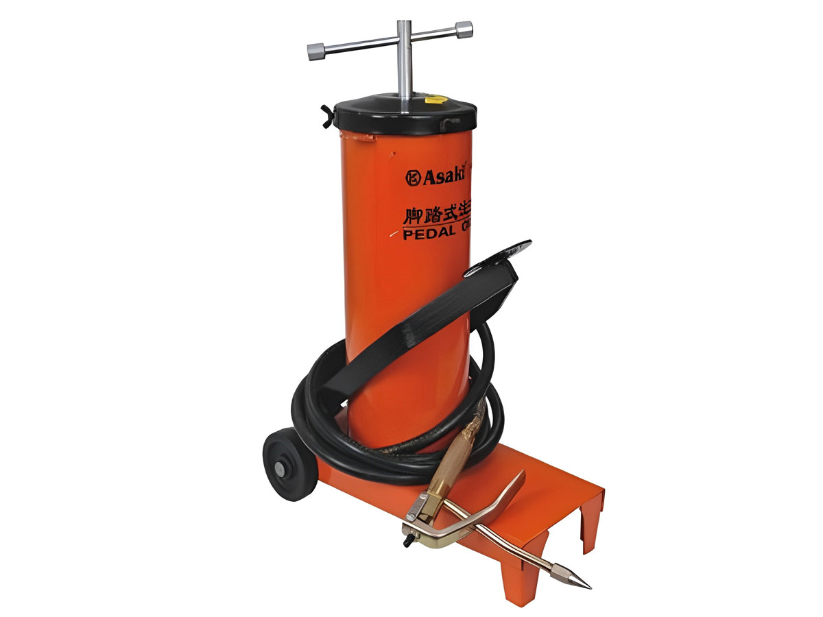 Bơm mỡ bò bằng đạp chân Asaki AK-1008