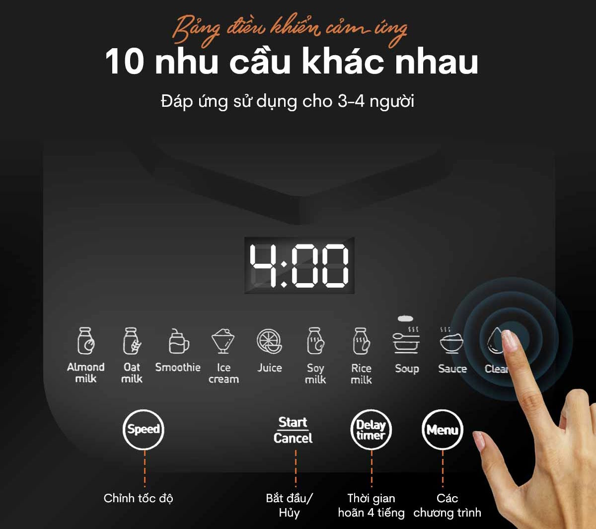 Máy làm sữa hạt L18-P510-UK01