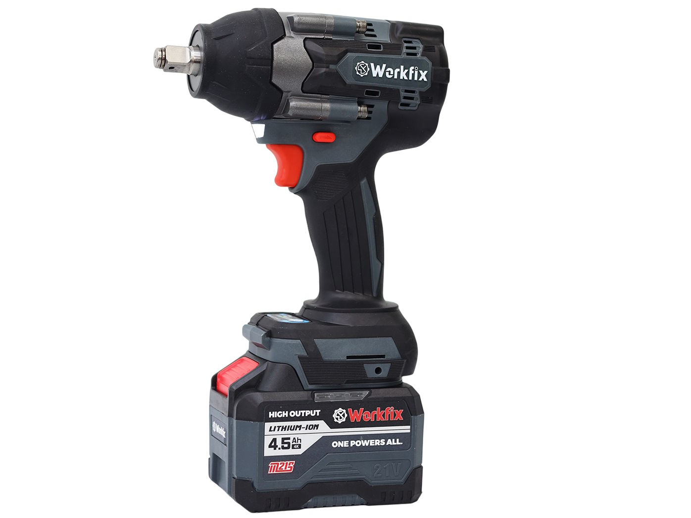 Máy siết bu lông dùng pin Workfix WF-IW780N (2 pin, 1 sạc)