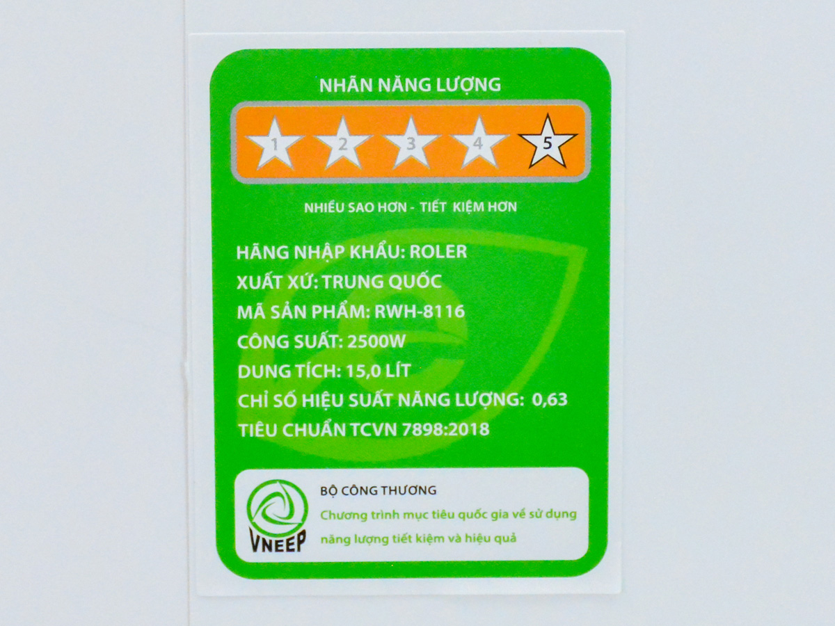 Bình nóng lạnh RWH-8116