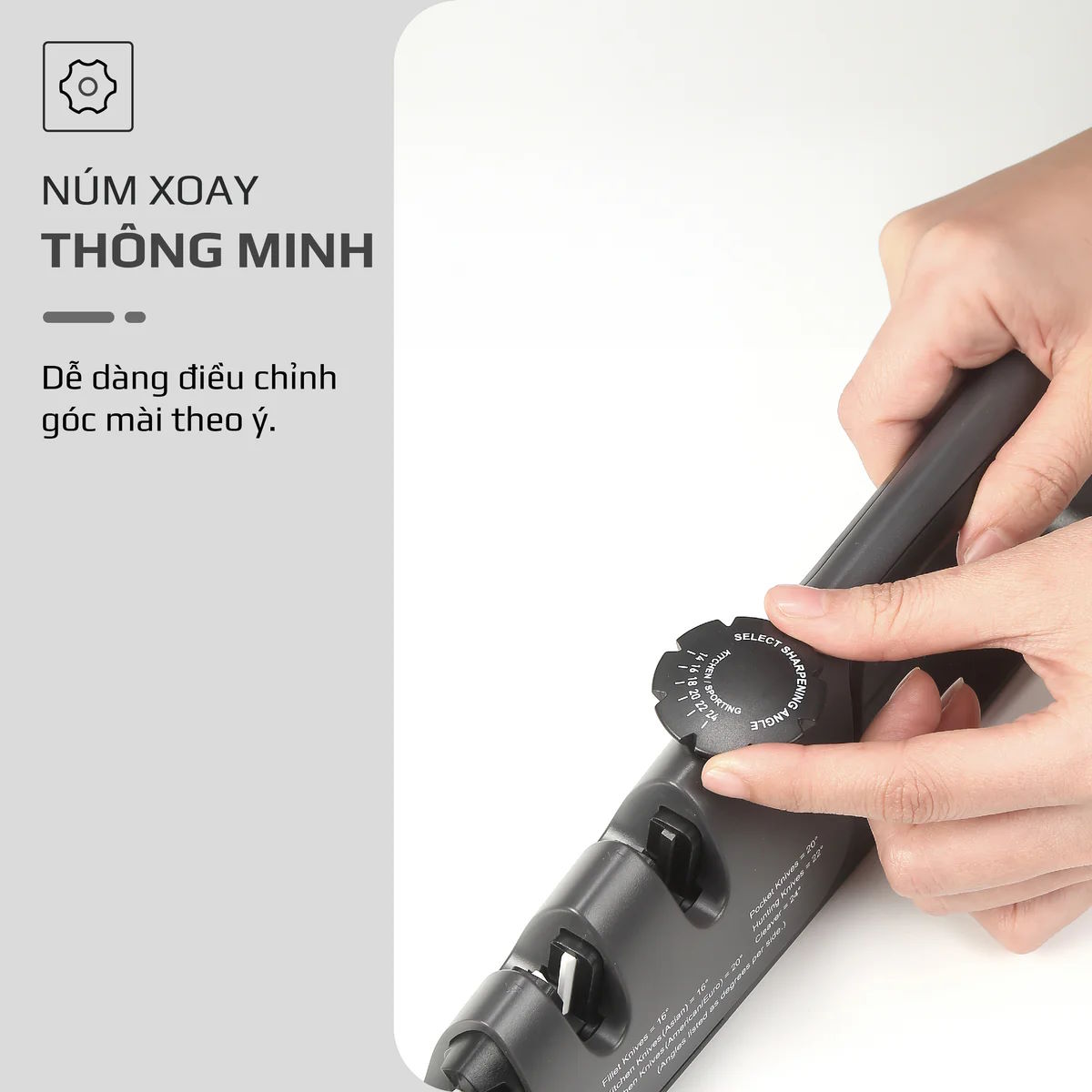 Dụng cụ mài dao Olivo KS1