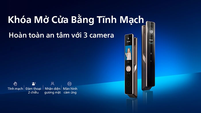 Khóa cửa điện tử DDL902-MFVP-11HWS