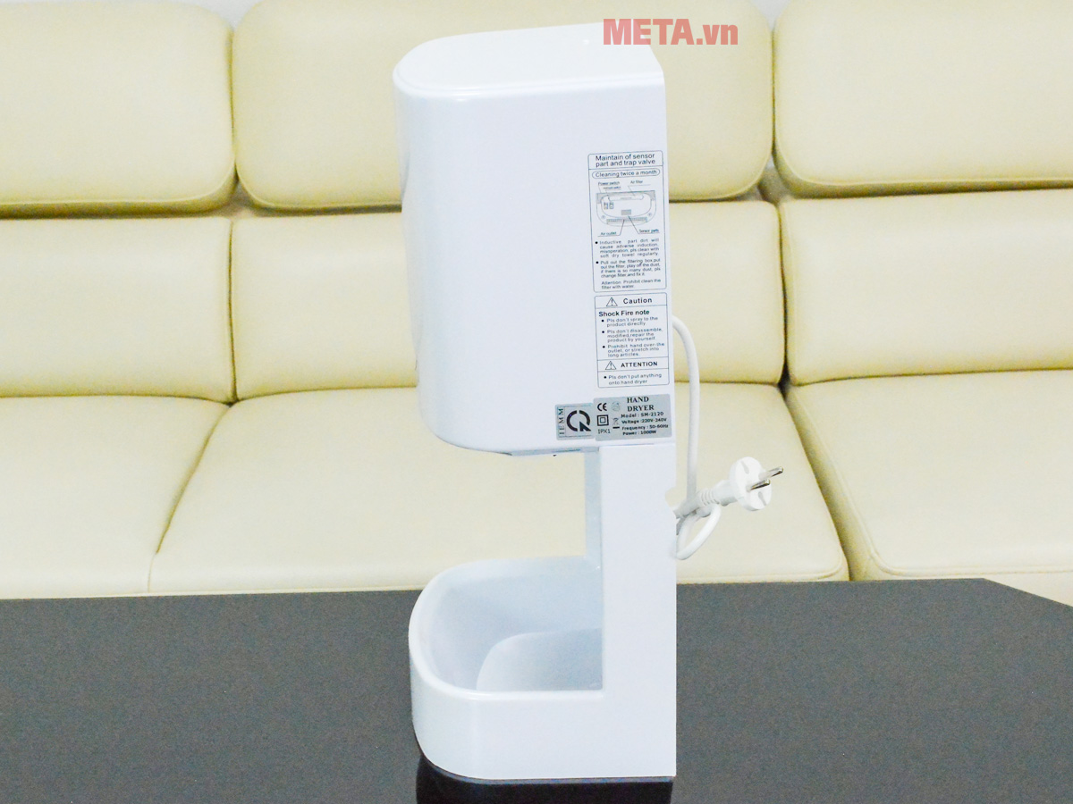 Sokimi SM 2120 có công suất hoạt động 1.000W Máy sấy tay SM 2120