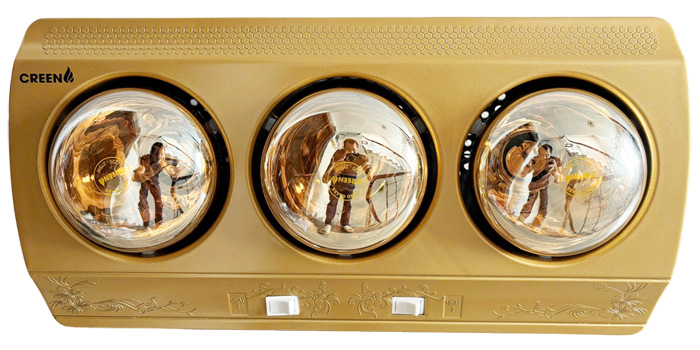 Hình ảnh của đèn sưởi nhà tắm Creen CR-03 Hình ảnh của đèn sưởi nhà tắm Creen CR-03