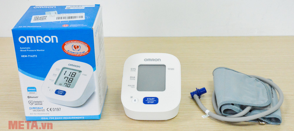 Máy đo huyết áp tự động Omron HEM-7142T2