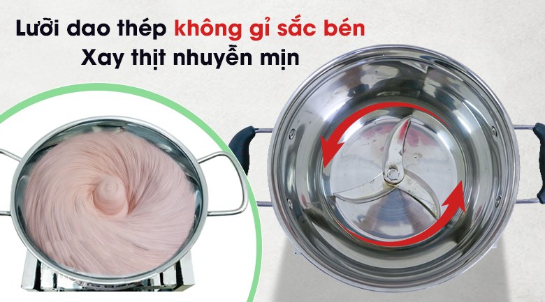 Máy xay giò chả
