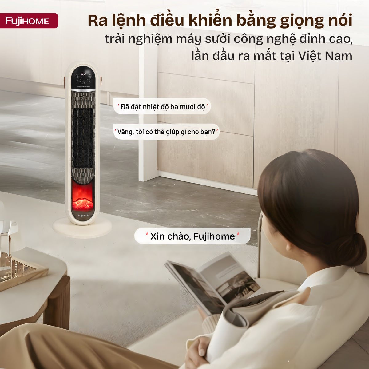 Máy sưởi Fujihome FH202