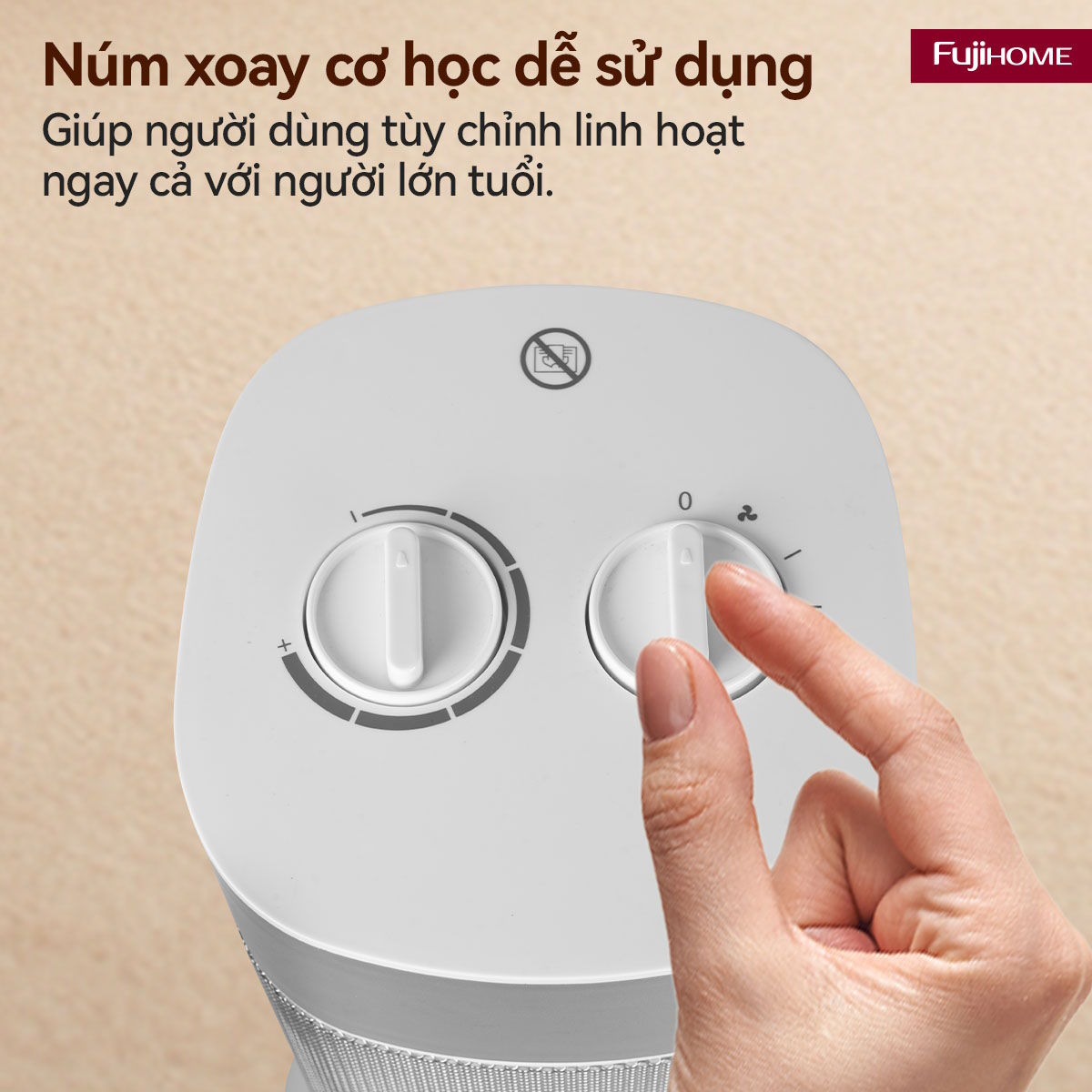 Máy sưởi gốm Fujihome FH3100M