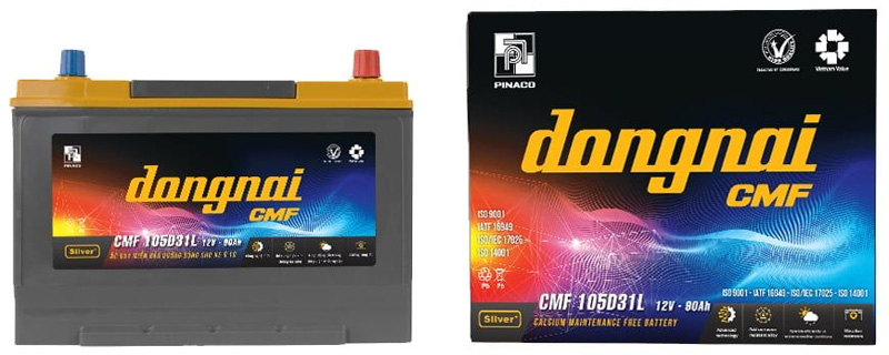 Ắc quy Đồng Nai CMF105D31 Ắc quy Đồng Nai CMF105D31