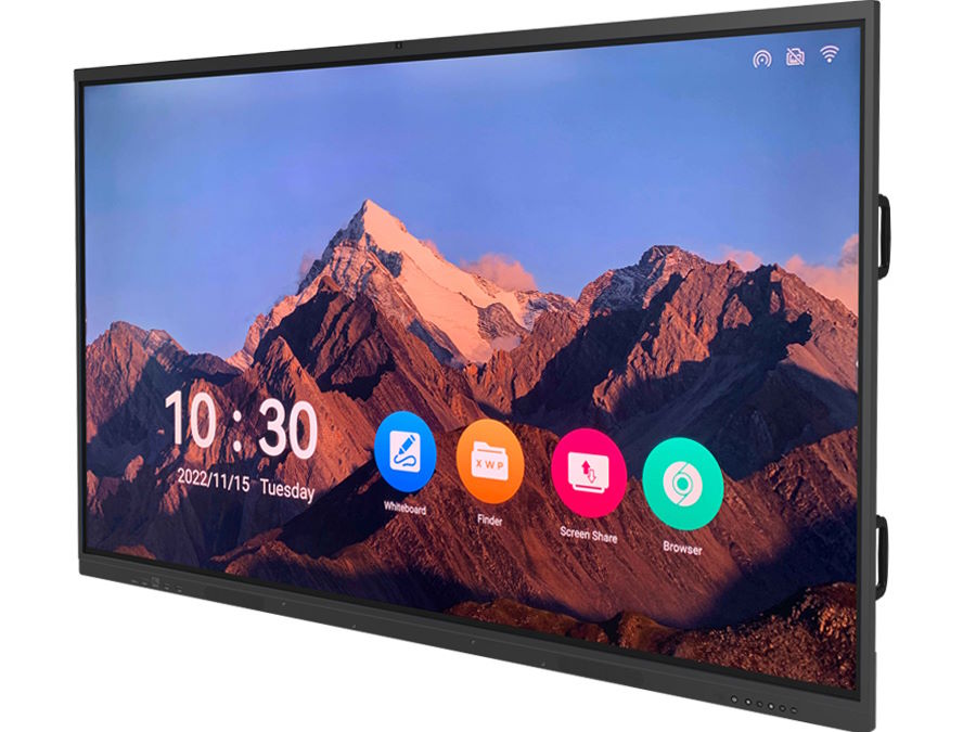 Hình ảnh sắc nét với độ phân giải 4K Ultra HD Màn hình tương tác Summy IRO65
