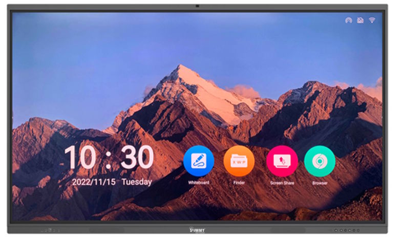 Màn hình tương tác Summy dùng hệ điều hành Android 14 Màn hình tương tác Summy
