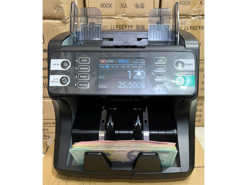 Máy đếm tiền đa ngoại tệ Masu 30 Plus