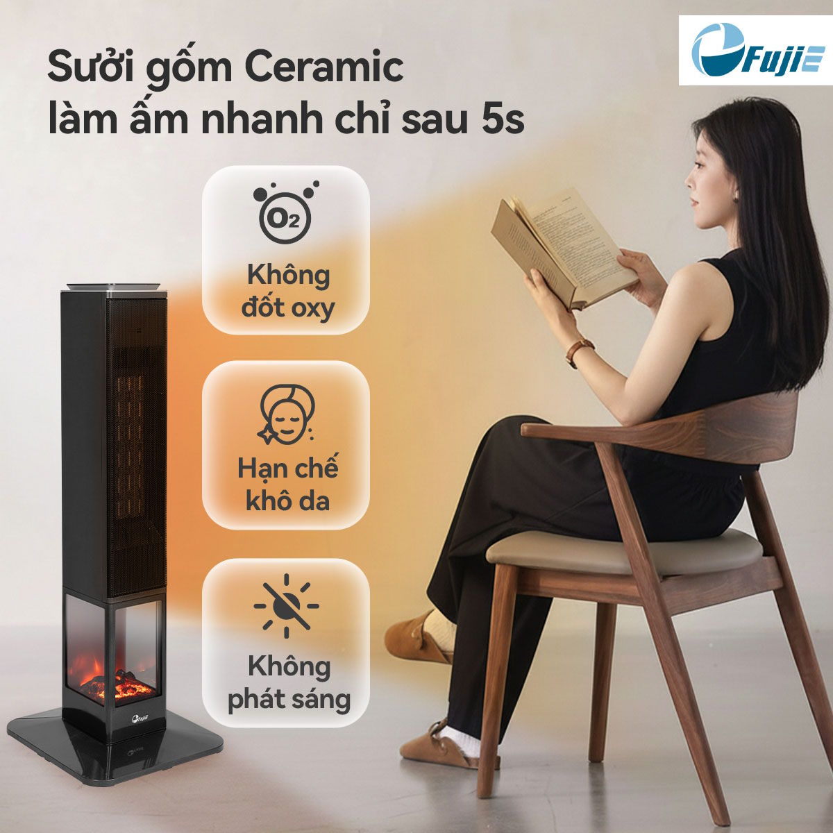 Máy sưởi FujiE VH08