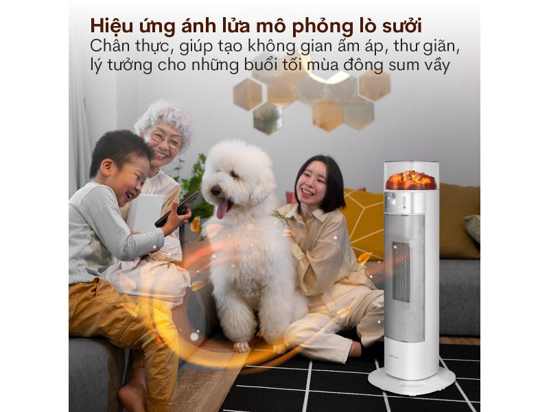 Máy sưởi gốm Fujihome FH3100E