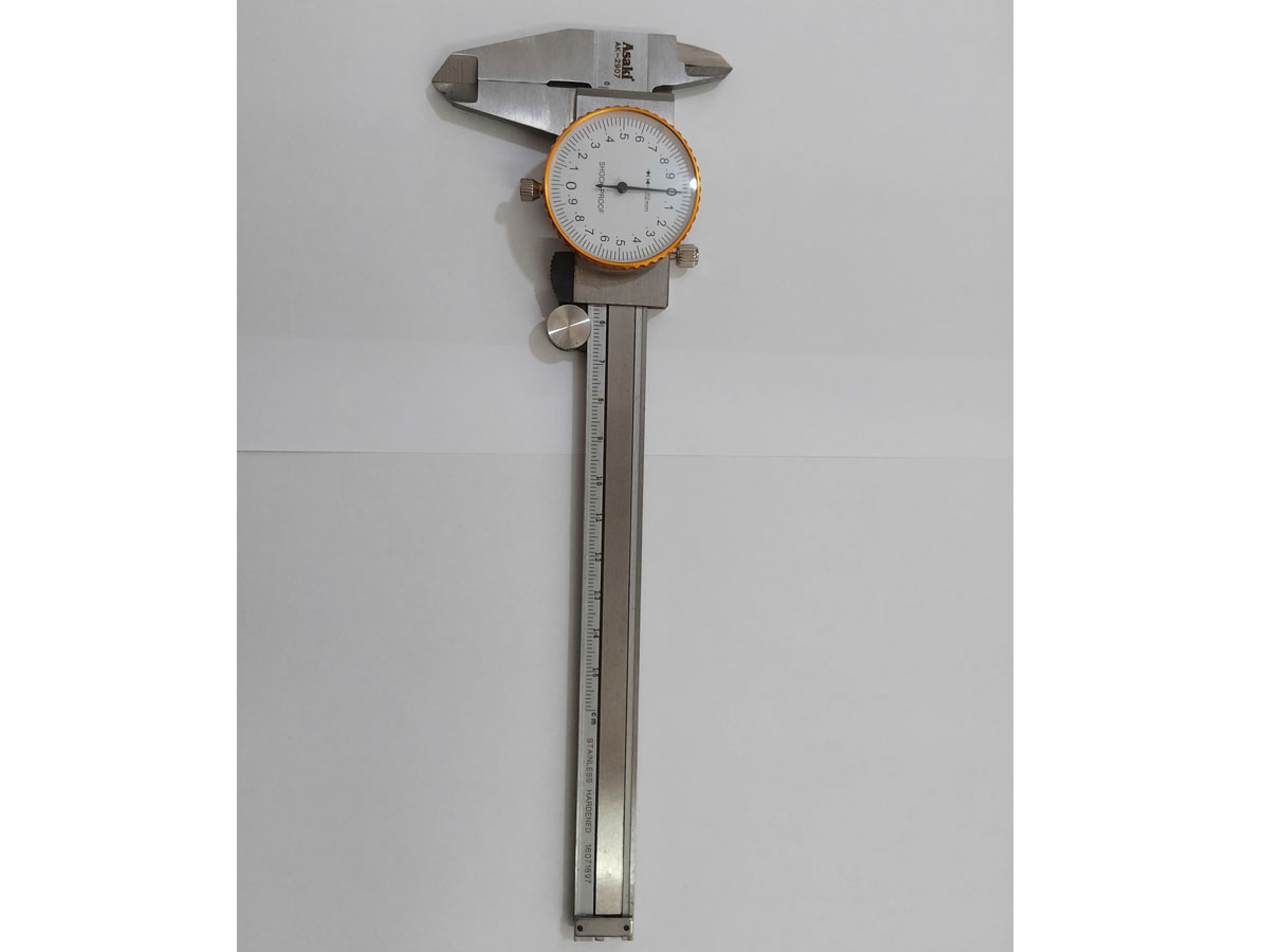 Thước cặp đồng hồ inox Asaki AK-2907