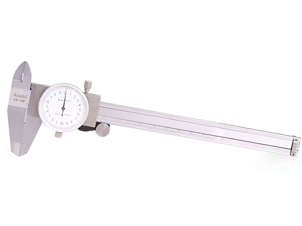 Thước cặp đồng hồ inox Asaki AK-2907 (0mm - 150mm)