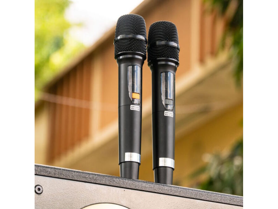 Nanomax Pro-215B gồm 2 micro không dây Nanomax Pro-215B