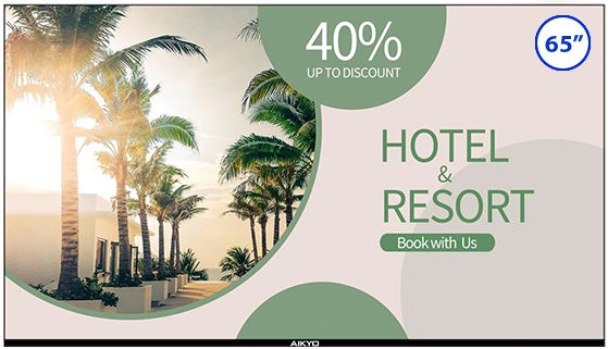 Thiết kế sang trọng – Tối ưu cho mọi không gian chuyên nghiệp Màn hình thông minh Aikyo ASD-B6525