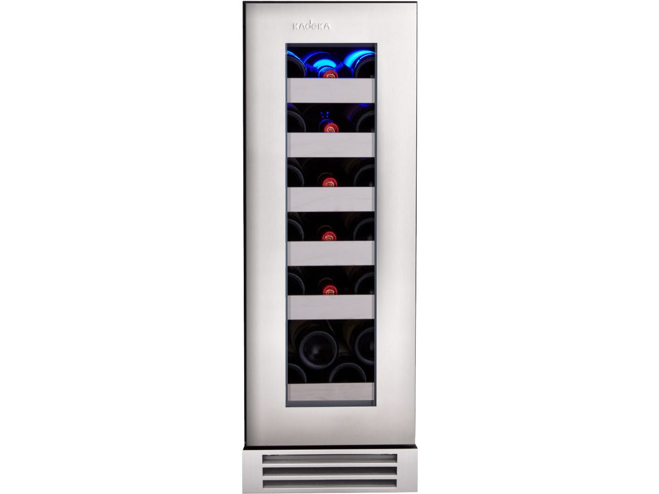 Sức chứa vừa phải – Lưu trữ bộ sưu tập nhỏ gọn Tủ ướp rượu vang Kadeka KN24WR