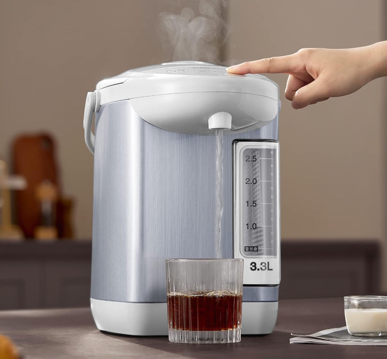 Điều khiển điện tử thông minh, dễ sử dụng Bình thủy Cuckoo CWP-333G