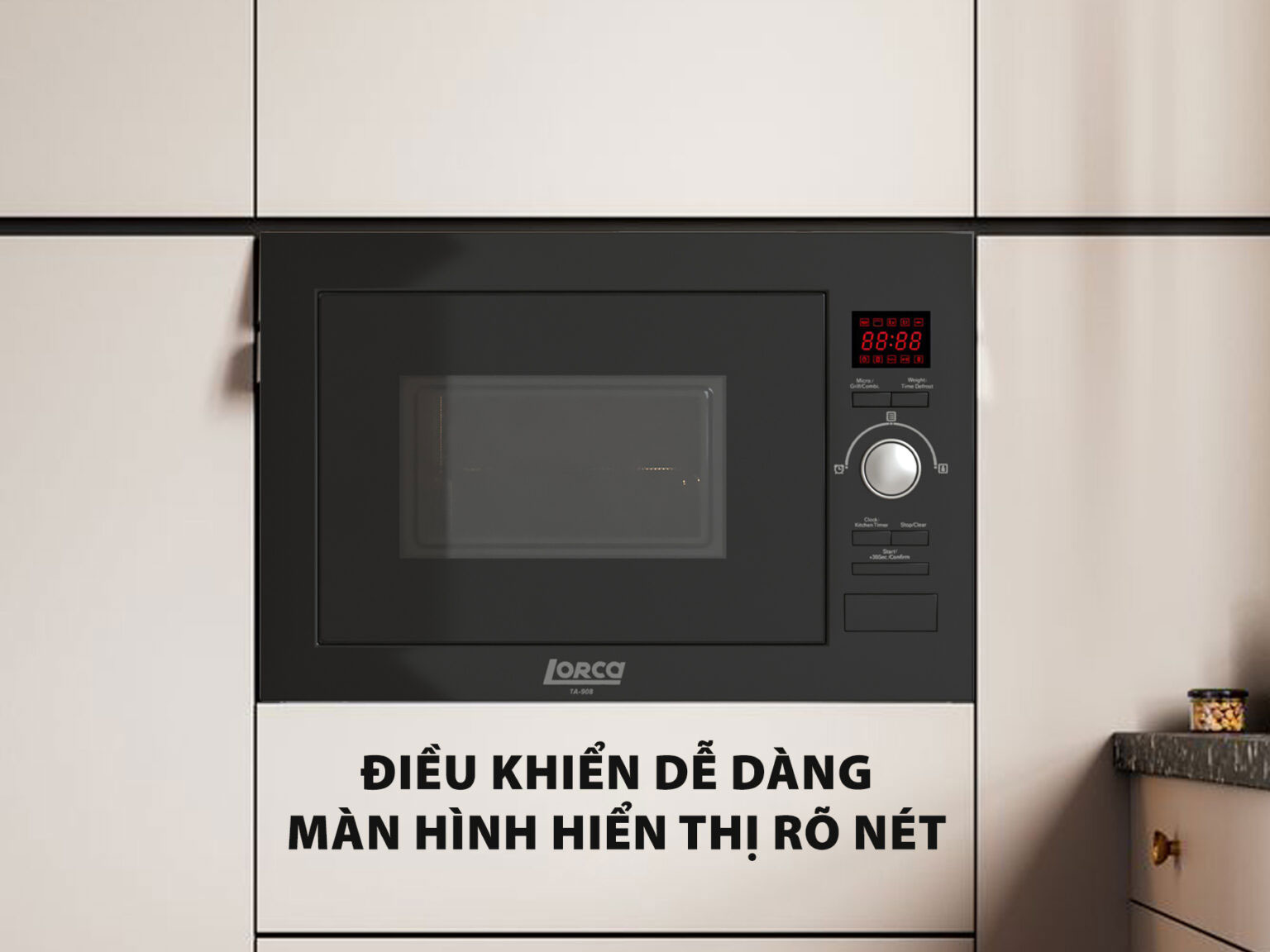 Lò vi sóng có màn hình Led Lò vi sóng điện tử