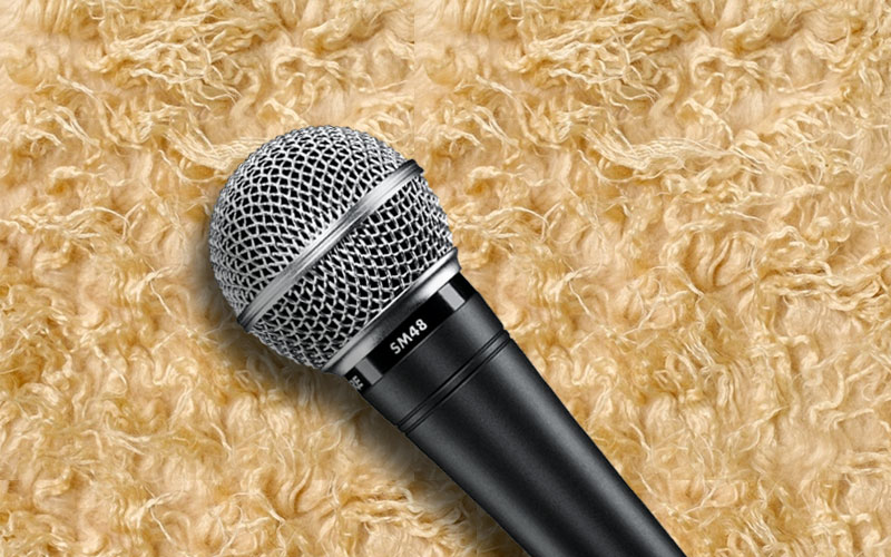 Micro thiết kế củ mic chống sốc Micro có dây