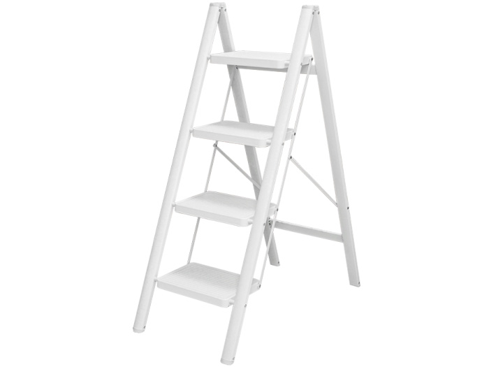 Thang ghế gấp gọn 4 bậc Fujihome SL104W (White)