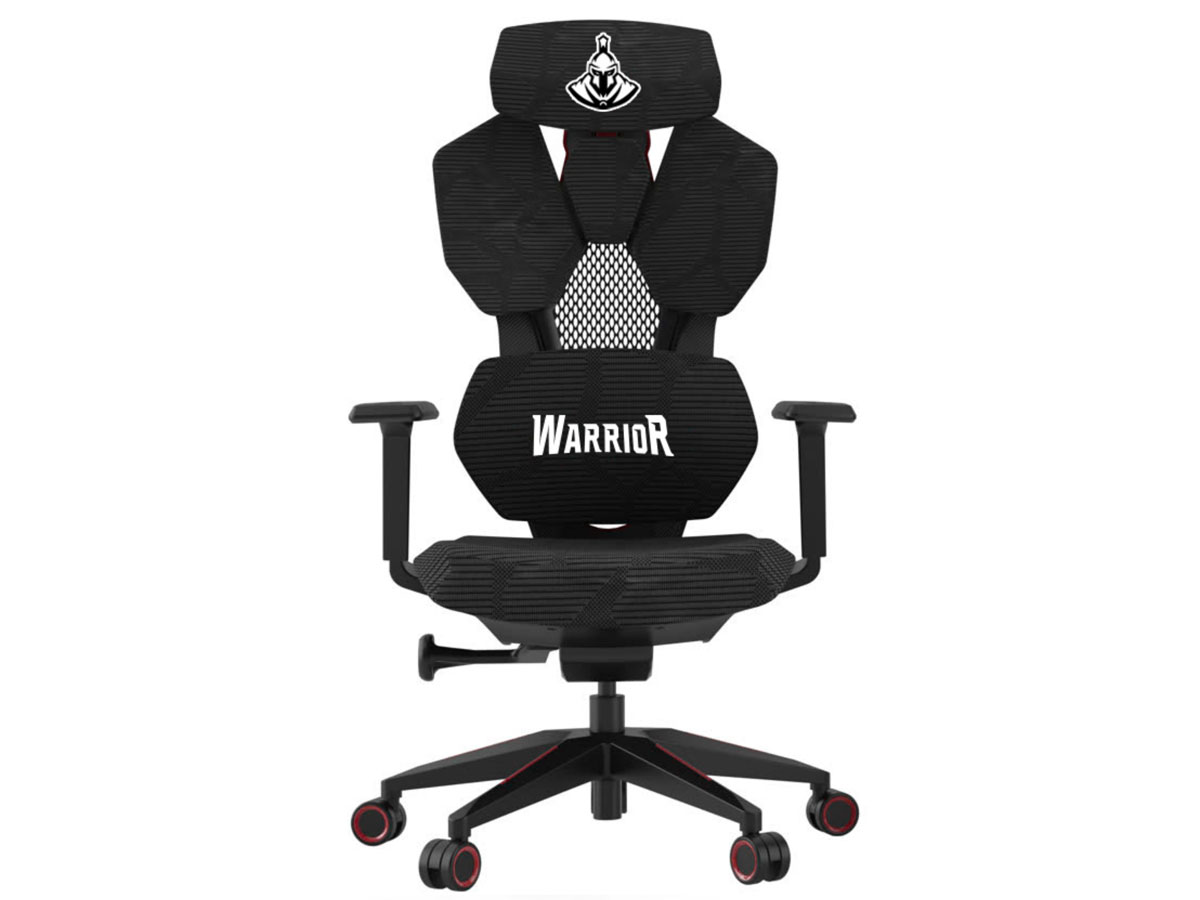 Ghế công thái học gaming Warrior Chair Arminius-WEC 810 (JNS-W201) Black/Red