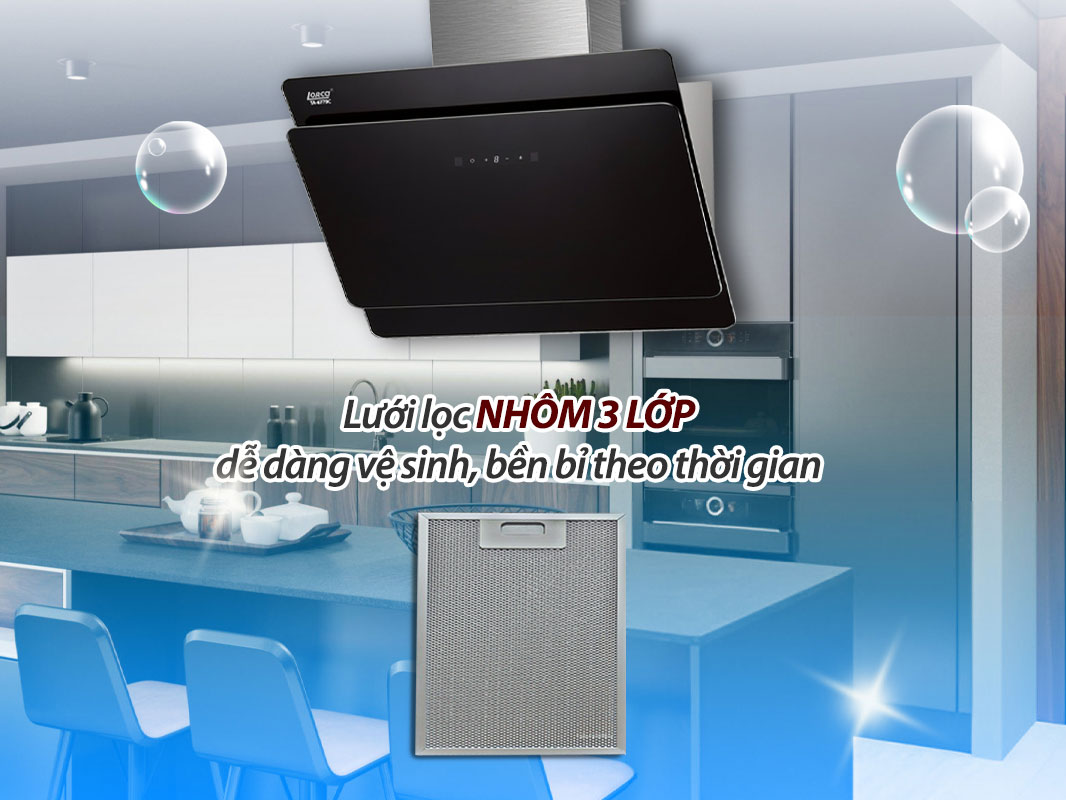 TA-6779C dùng lưới lọc nhôm TA-6779C