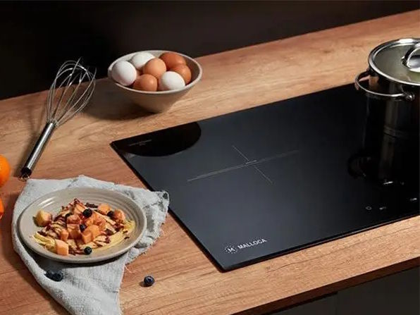 Malloca MH-732 IN sử dụng mặt kính chịu nhiệt tốt Malloca MH-732 IN