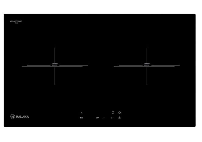 Bếp từ 2 vùng nấu Malloca MH-732 IN