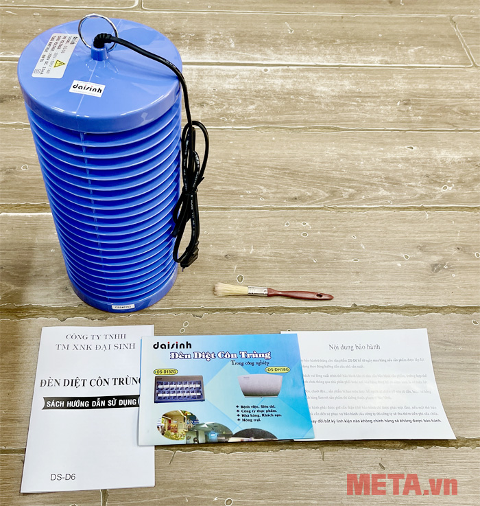 Hình ảnh thực tế đèn diệt côn trùng DS-D6 Đèn diệt côn trùng DS-D6