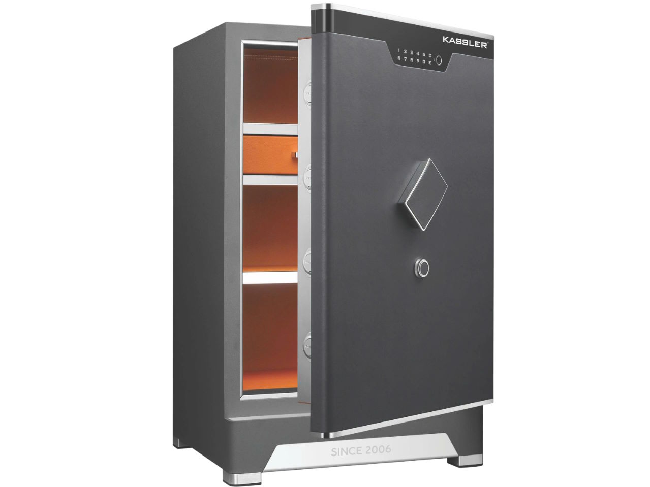 Khóa thông minh thế hệ 3 – Chuẩn bảo mật quốc gia, tiện lợi tối đa Két sắt Kassler KL-100LS6