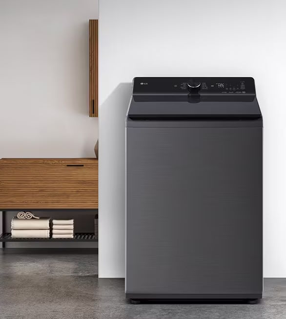 Thiết kế hiện đại – Sang trọng và tiện dụng Máy giặt LG AI DD Inverter 14 kg T2314DX5G