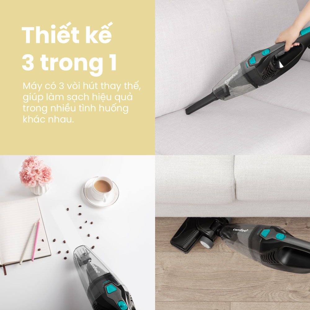 Máy hút bụi cầm tay Comfee CVC-SBLA1(B)