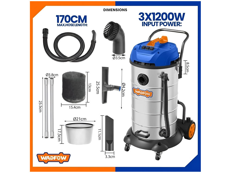 Máy hút bụi Wadfow