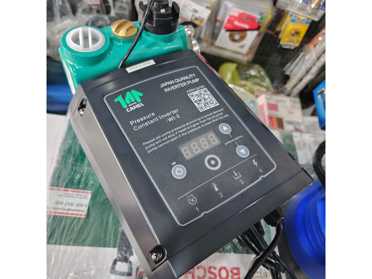 Máy bơm tăng áp Camel WZB35-400I có màn hình Led Máy bơm tăng áp Camel WZB35-400I