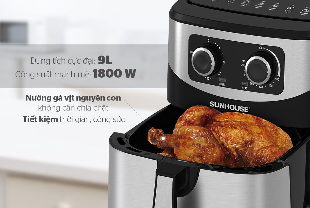 SHD4035 chiên thực phẩm nhanh chín SHD4035